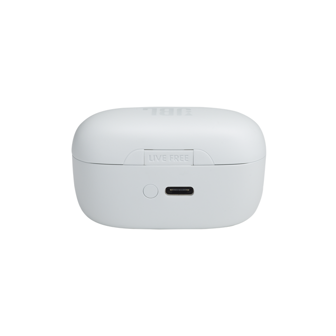 JBL Live Free NC+ TWS - White - True wireless Noise Cancelling earbuds - Detailshot 7 image number null